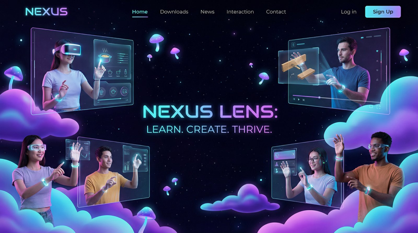 蘑菇视频 - 沉浸式数字视频体验平台